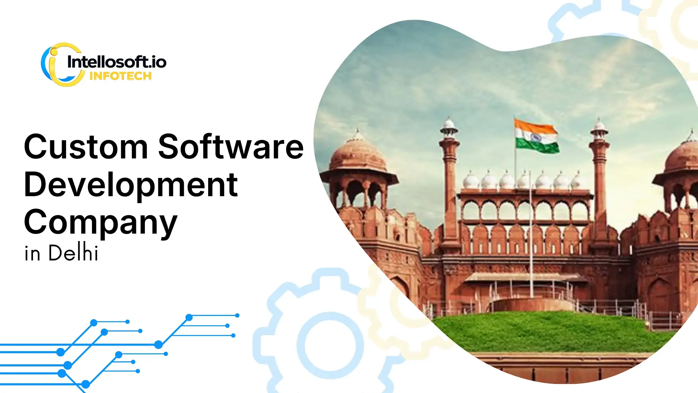 Delhi NCR skyline — custom software development services
